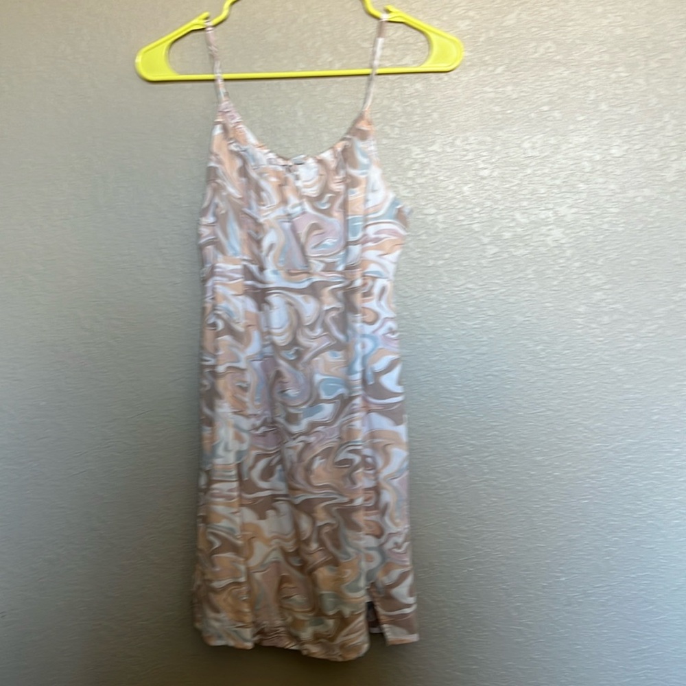 Abercrombie kids girls multi colored dress